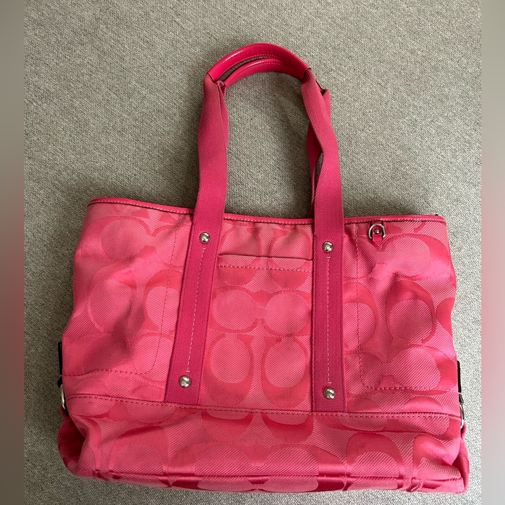 Hot Pink Kyra Signature Tote